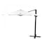 California Umbrella 8.5' Bronze Aluminum Cantilever Patio Umbrella, Sunbrella Natural 194061337905 - alternate 1